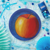Red Apple - Stillleben Pappteller (Party)