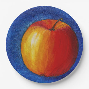 Red Apple - Stillleben Pappteller