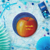 Red Apple - Stillleben Pappteller (Party)
