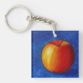 Red Apple - Stillleben Schlüsselanhänger (Vorderseite)