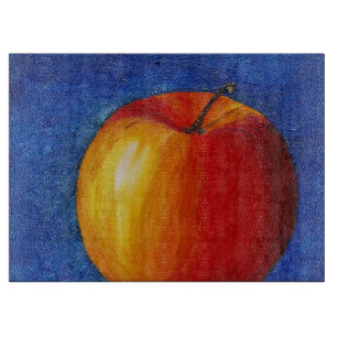 Red Apple - Stillleben Schneidebrett