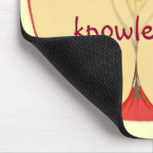 Red Apple Teachers Pflanze Seeds, Knowledge Mousep Mousepad (Ecke)