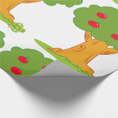 Red Apple Tree Geschenkpapier