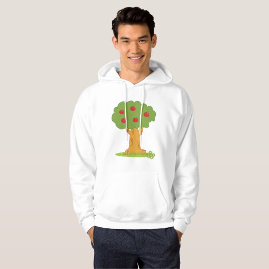Red Apple Tree Hoodie (Vorne ganz)