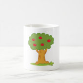 Red Apple Tree Kaffeetasse (Mittel)