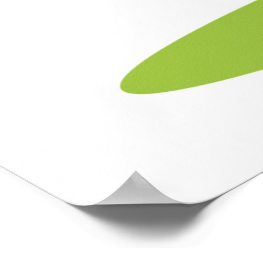 Red Apple Tree Poster (Ecke)