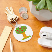 Red Apple Tree Schlüsselanhänger