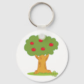 Red Apple Tree Schlüsselanhänger (Vorderseite)