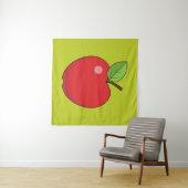 Red Apple Wandteppich (Beispiel (Horizontal))