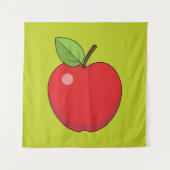 Red Apple Wandteppich (Vorderseite)
