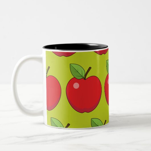Red Apple Zweifarbige Tasse (Links)