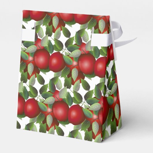 Red Apples Fruchtkonserven Geschenkschachtel (Rückseite)