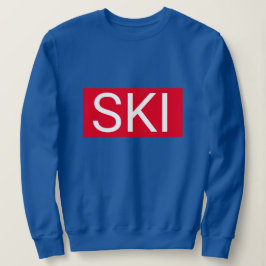 Red Apres Ski Sweatshirt