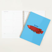 Red Arowana Cartoon Illustration Planer (Anzeige)
