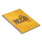Red Art Deco ACCIO™ Spell Graphic Notizblock (Rechte Seite)