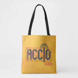Red Art Deco ACCIO™ Spell Graphic Tasche