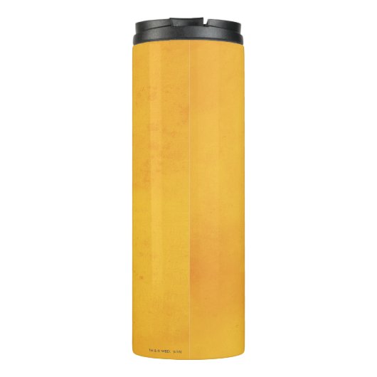 Red Art Deco ACCIO™ Spell Graphic Thermosbecher (Rückseite)