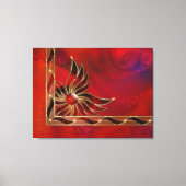 Red As Flame Canvas Print Leinwanddruck (Vorderseite)