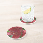 Red Asiatic Lilly Untersetzer (Seite)