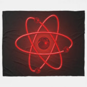 RED ATOM FLEECEDECKE (Vorderseite (Horizontal))