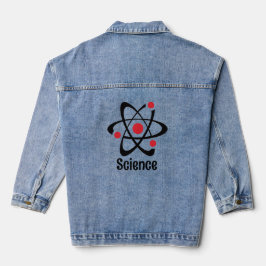 Red Atom Science Design Denim Jacket Jeansjacke