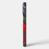 Red Aurora - Kunst Case-Mate iPhone Hülle (Rückseite / Links)