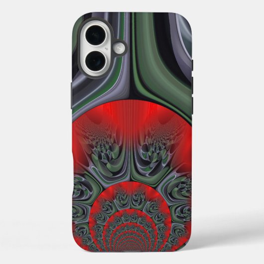 Red Aurora - Kunst Case-Mate iPhone Hülle (Rückseite)