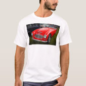 Red Austin Healey 3000 Klassiker T-Shirt (Vorderseite)