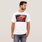 Red Austin Healey 3000 Klassiker T-Shirt (Vorne ganz)