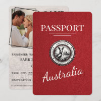 Red Australia Pass Save the Date