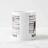 Red Australian Shepherd Traits Jumbo-Tasse (Vorderseite)