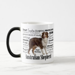 Red Australian Shepherd Traits Verwandlungstasse