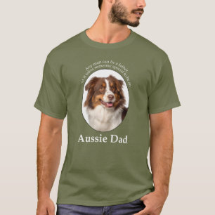 Red Australian Shepherd Vater T-Shirt