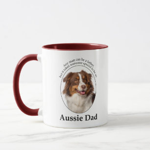 Red Australian Shepherd Vater Tasse