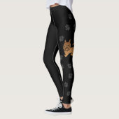 Red Australian Terrier Niedlich Dog & Paws Leggings (Links)