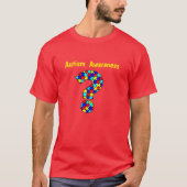 Red Autismus Frage Mark T - Shirt (Vorderseite)