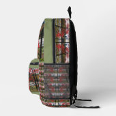 Red Autumn Foliage Marsh Personalisiert Bedruckter Rucksack (Rechts)