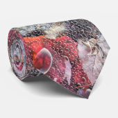 Red Autumn Leaves Krawatte (Gerollt)
