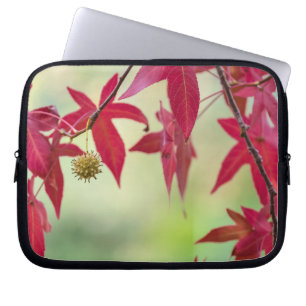 Red Autumn Leaves Laptopschutzhülle