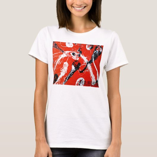 RED AVIATOR T-Shirt (Vorderseite)
