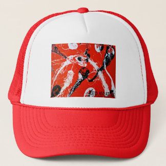 RED AVIATOR TRUCKERKAPPE
