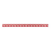 Red Awareness Ribbon Angel Custom Art Ribbbons Satinband (Vorderseite)