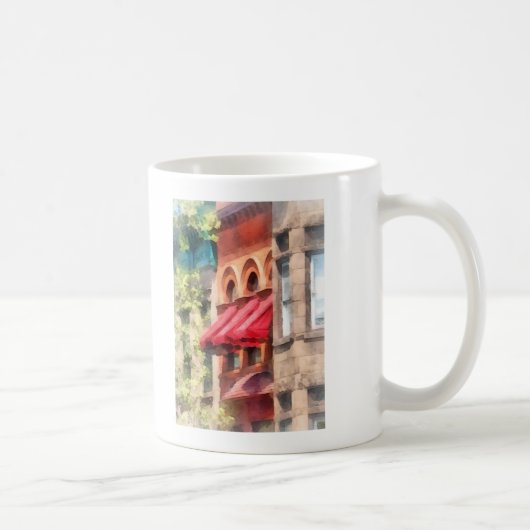 Red Awnstone Hoboken NJ Kaffeetasse (Rechts)