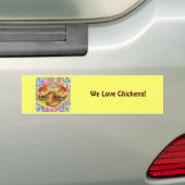 Red Baby Chicks Autoaufkleber (Auf Auto)