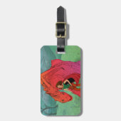 Red Baby Dragon Gepäckanhänger (Vorderseite vertikal)