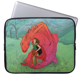 Red Baby Dragon Laptopschutzhülle