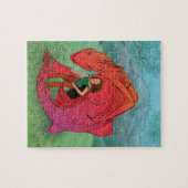Red Baby Dragon Puzzle (Horizontal)