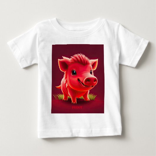 Red BABY Razorback Baby T-shirt (Vorderseite)