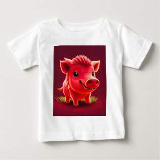 Red BABY Razorback T-shirt
