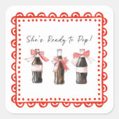 Red Baby Soda Ready to POP Sticker (Vorderseite)